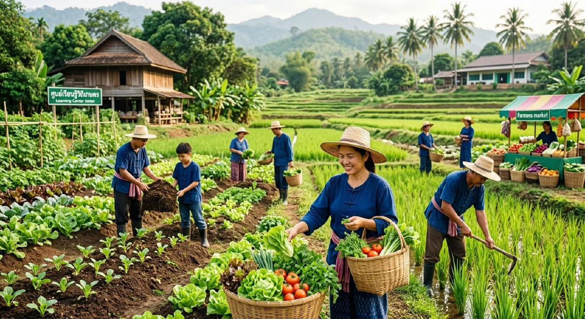 กองทุนเกษตรกรรมยั่งยืน (SDG Fund) การศึกษาสู่สินค้าอินทรีย์ที่ง่ายขึ้น