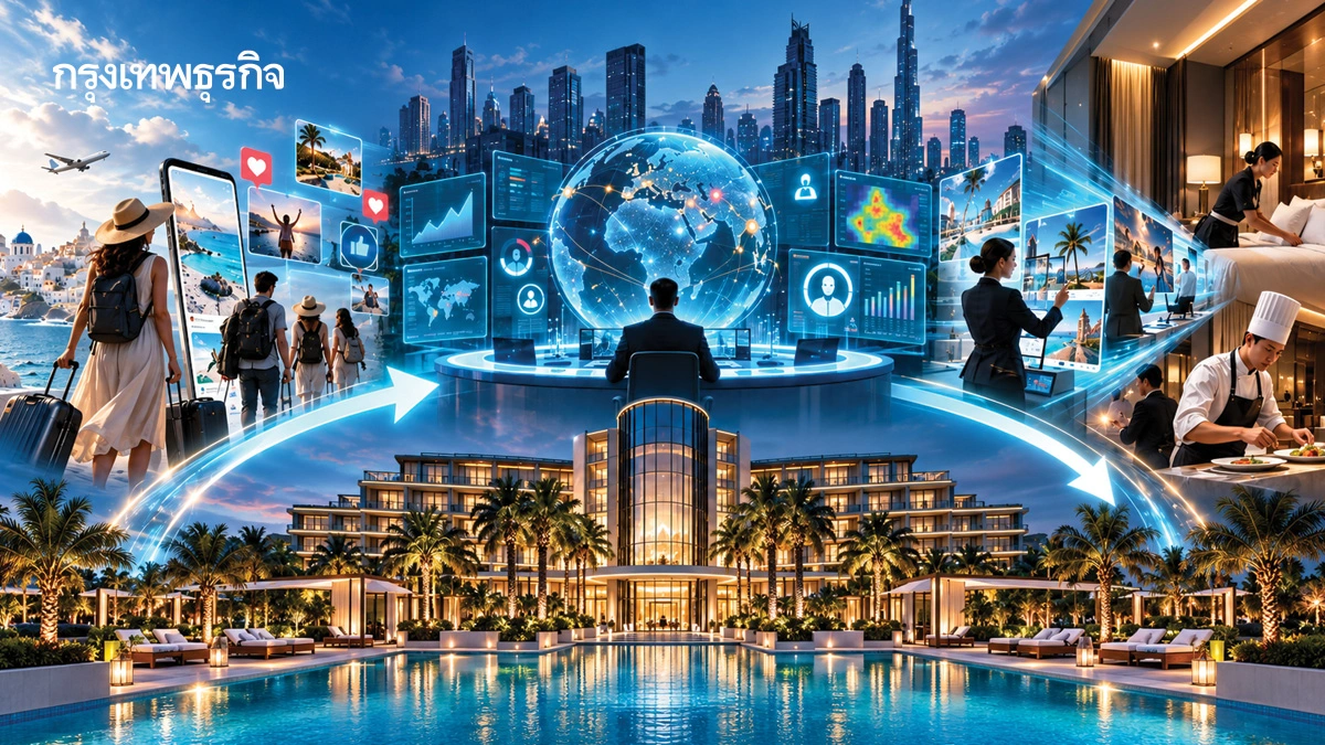 '4M Tourism Intelligence Loop'  คัมภีร์ Data-driven ยุคใหม่