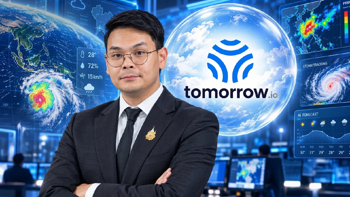 'ไชยชนก' ดัน Tomorrow.io ใช้ AI ยกระดับพยากรณ์อากาศ