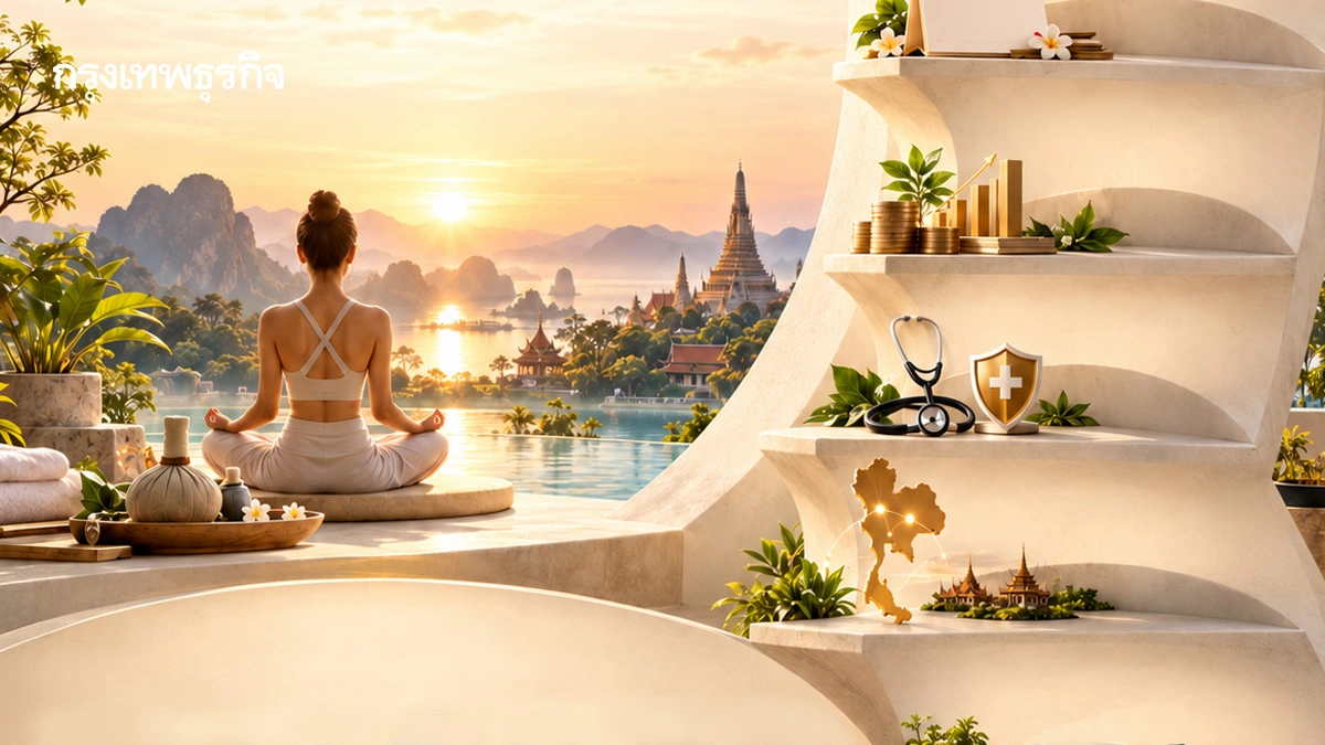 เมื่อโลกการเงินมาพบเศรษฐกิจสุขภาพ ‘ประเทศไทย’ ขอบฟ้าใหม่ Wellness&Longevity
