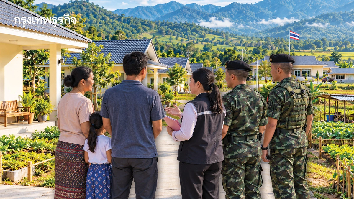 'บ้านมั่นคง' โมเดล'คอมมิวนิสต์' คัด'ทหารผ่านศึก' ปักหลักชายแดน 